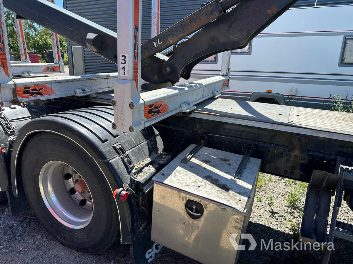 Timber truck Timmerbil Scania R650B 6X4 NB + Släp: picture 25