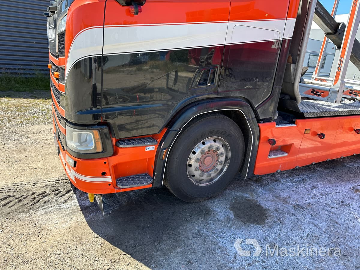 Timber truck Timmerbil Scania R650B 6X4 NB + Släp: picture 33