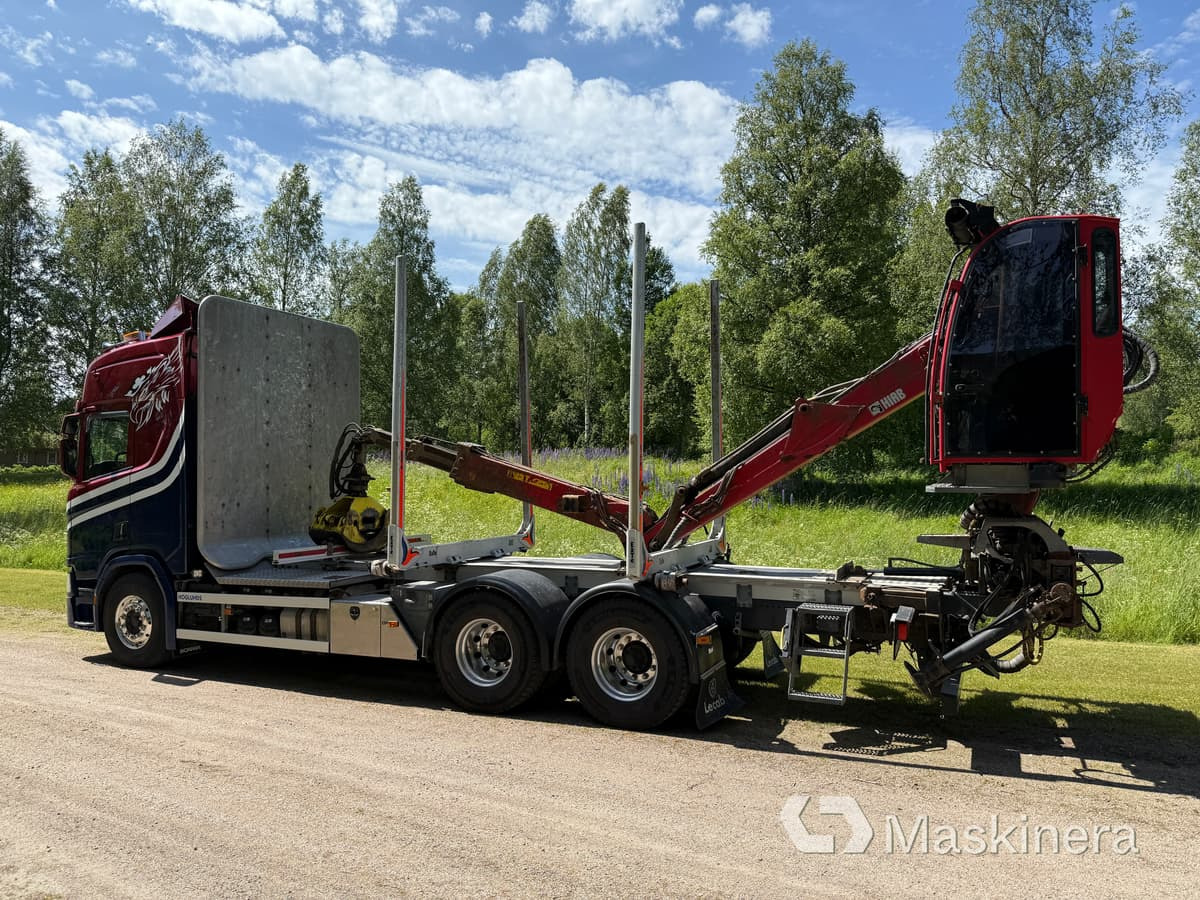 Timmerbil Scania R650B 6x4 NB med kran - Timber truck, Crane truck: picture 3 Timmerbil Scania R650B 6x4 NB med kran - Timber truck, Crane truck: picture 3