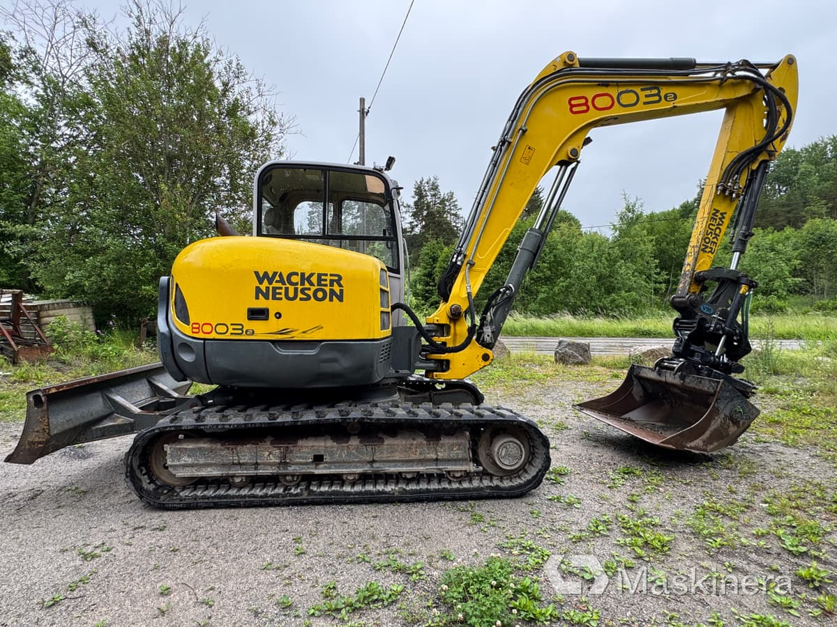 Wacker Neuson 8003-2 Grävmaskin Wacker Neuson 8003 RD - Crawler excavator: picture 4 Wacker Neuson 8003-2 Grävmaskin Wacker Neuson 8003 RD - Crawler excavator: picture 4