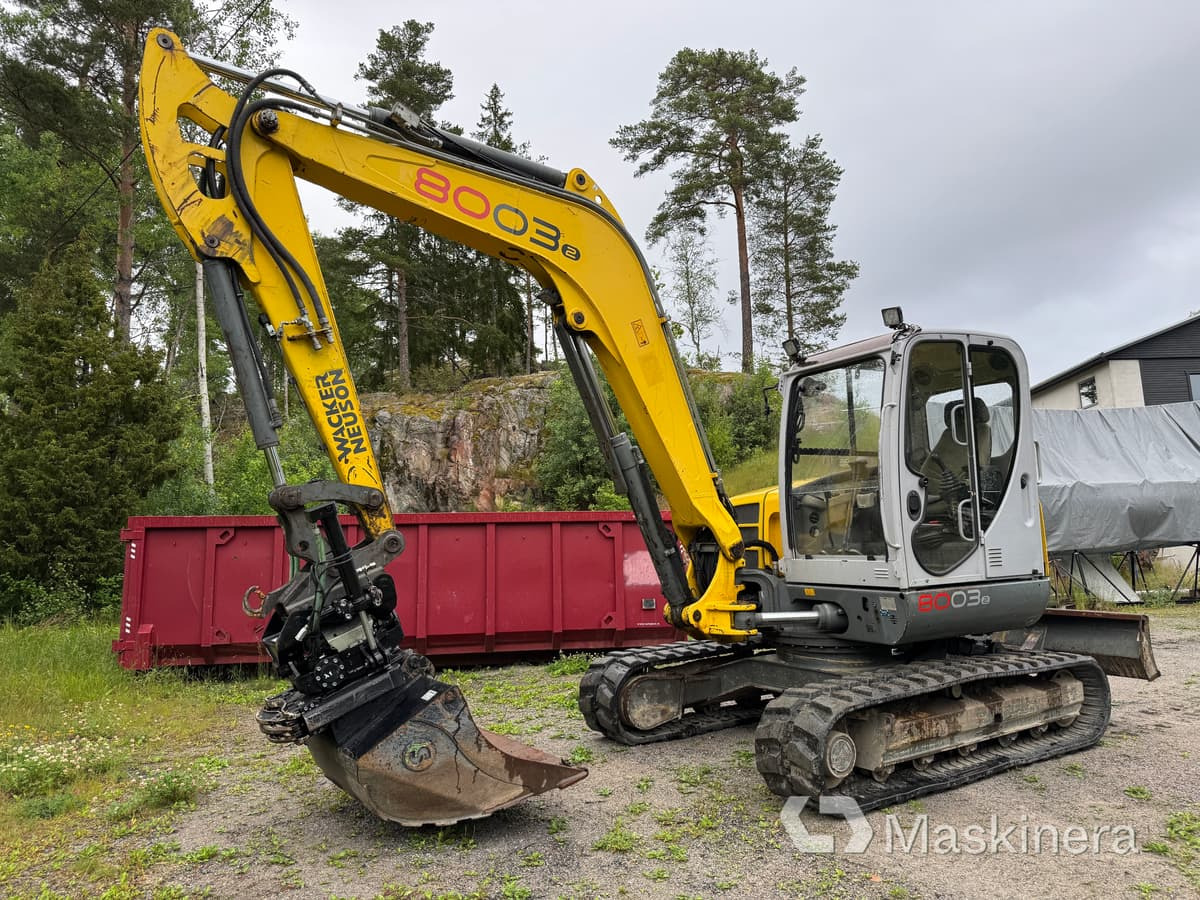 Wacker Neuson 8003-2 Grävmaskin Wacker Neuson 8003 RD - Crawler excavator: picture 1 Wacker Neuson 8003-2 Grävmaskin Wacker Neuson 8003 RD - Crawler excavator: picture 1