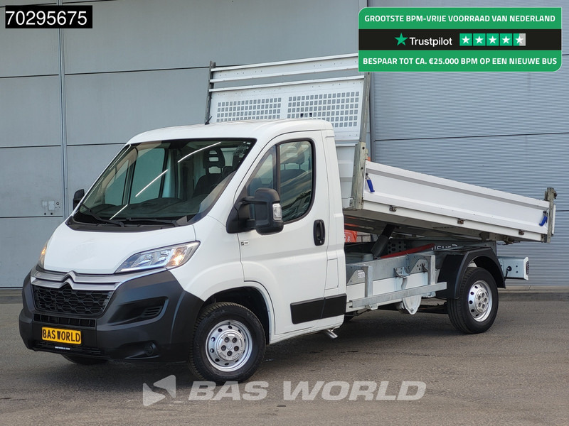 Citroën Jumper 130pk Kipper met Kist Trekhaak Euro6 Tipper Benne Kieper Airco Trekhaak Cruise control - Tipper van: picture 1 Citroën Jumper 130pk Kipper met Kist Trekhaak Euro6 Tipper Benne Kieper Airco Trekhaak Cruise control - Tipper van: picture 1