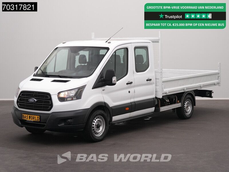 Ford Transit 130pk Dubbel Cabine Open Laadbak Euro6 Pritsche Pickup Open Box - Flatbed van: picture 1 Ford Transit 130pk Dubbel Cabine Open Laadbak Euro6 Pritsche Pickup Open Box - Flatbed van: picture 1