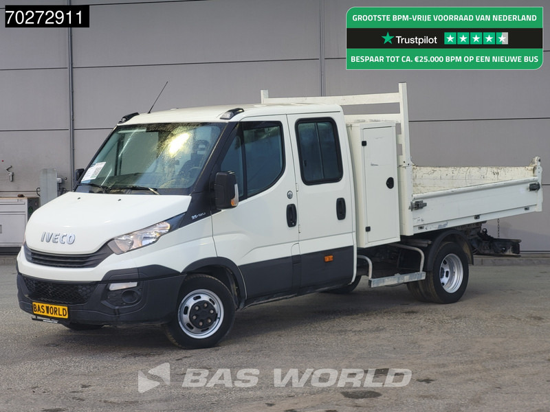 Iveco Daily 35C12 Kipper Dubbel Cabine met Kist Dubbellucht 3,5t Trekhaak Airco Cruise Euro6 Kieper Tipper Benne 1m3 Airco Dubbel cabine Tre - Tipper van: picture 1 Iveco Daily 35C12 Kipper Dubbel Cabine met Kist Dubbellucht 3,5t Trekhaak Airco Cruise Euro6 Kieper Tipper Benne 1m3 Airco Dubbel cabine Tre - Tipper van: picture 1