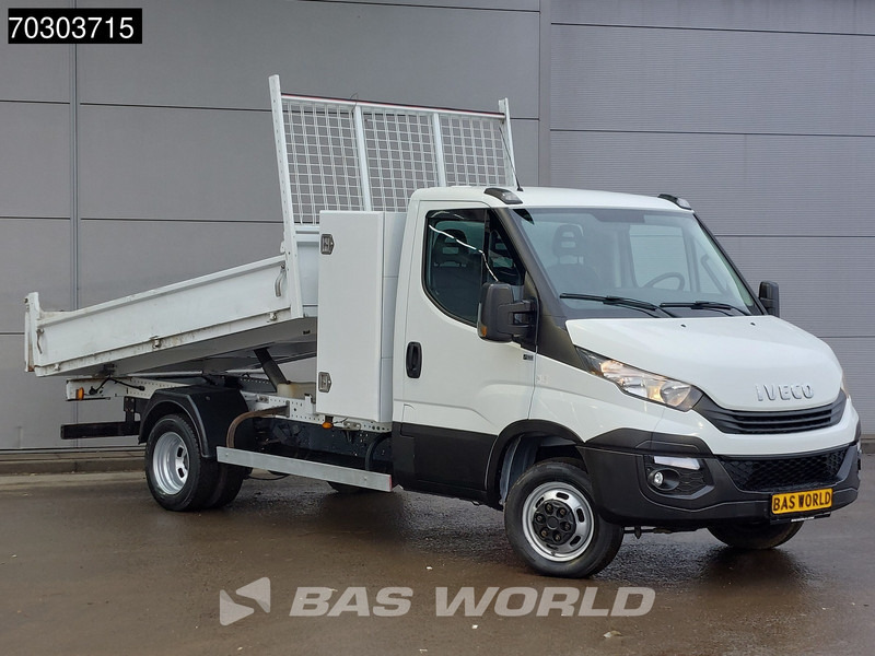 Tipper van Iveco Daily 35C14 Kipper met Kist Dubbellucht 3,5t Trekhaak Cruise Euro6 Tipper Benne Kieper Trekhaak Cruise control: picture 6