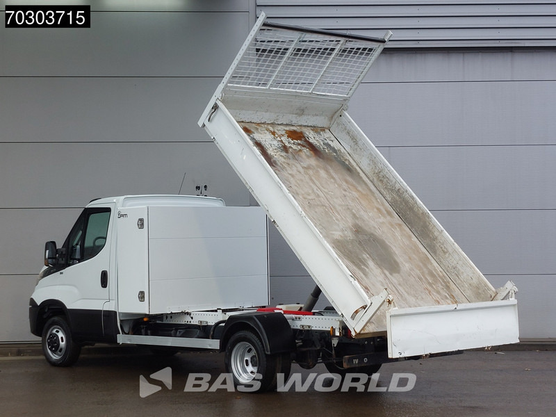 Tipper van Iveco Daily 35C14 Kipper met Kist Dubbellucht 3,5t Trekhaak Cruise Euro6 Tipper Benne Kieper Trekhaak Cruise control: picture 5
