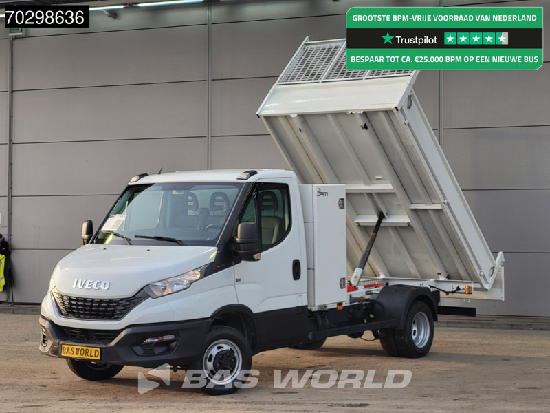 Iveco Daily 35C16 3.0L Kipper met Kist 3.5t trekhaak Tipper Benne Airco Cruise Euro6 Airco Trekhaak Cruise control - Tipper van: picture 1 Iveco Daily 35C16 3.0L Kipper met Kist 3.5t trekhaak Tipper Benne Airco Cruise Euro6 Airco Trekhaak Cruise control - Tipper van: picture 1
