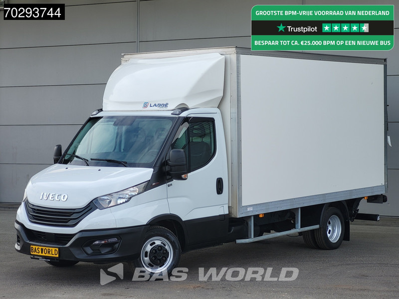 Box van Iveco Daily 35C16 3.0L Laadklep Dubbellucht Bakwagen 160PK Airco Cruise Euro6 Meubelbak Koffer 20m3 Airco Cruise control: picture 1
