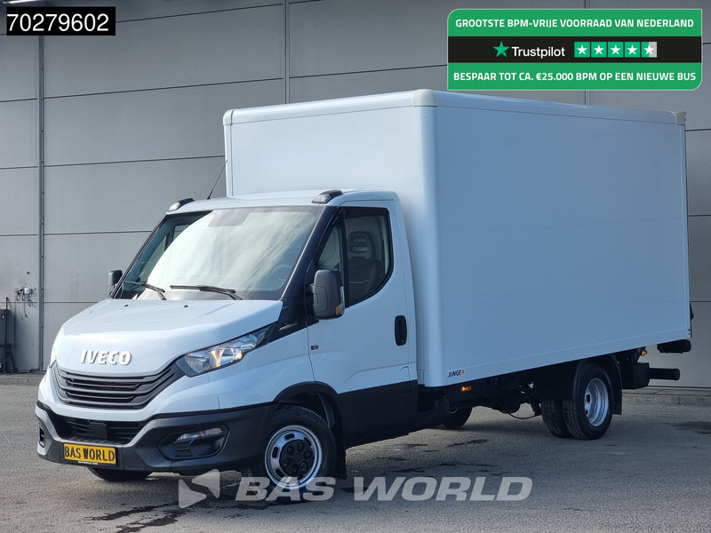 Iveco Daily 35C16 Laadklep Bakwagen Dubbelucht Camera Airco Euro6 Meubelbak Koffer 19m3 Airco - Box van: picture 1 Iveco Daily 35C16 Laadklep Bakwagen Dubbelucht Camera Airco Euro6 Meubelbak Koffer 19m3 Airco - Box van: picture 1
