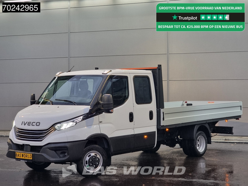 Iveco Daily 35C18 3.0 180PK Nwe model 2025 Dubbel Cabine Open laadbak Navi ACC LED 3,5T Trekvermogen Pritsche Pickup Airco Dubbel cabine - Flatbed van: picture 1 Iveco Daily 35C18 3.0 180PK Nwe model 2025 Dubbel Cabine Open laadbak Navi ACC LED 3,5T Trekvermogen Pritsche Pickup Airco Dubbel cabine - Flatbed van: picture 1