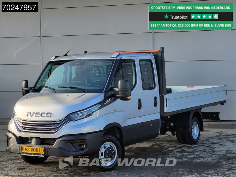 Iveco Daily 35C18 3.0L Automaat 180PK Dubbel Cabine Open Laadbak 2025-Model Dubbellucht 3,5t Trekvermogen ACC LED Navi Euro6 Pritsche Pickup - Flatbed van: picture 1 Iveco Daily 35C18 3.0L Automaat 180PK Dubbel Cabine Open Laadbak 2025-Model Dubbellucht 3,5t Trekvermogen ACC LED Navi Euro6 Pritsche Pickup - Flatbed van: picture 1