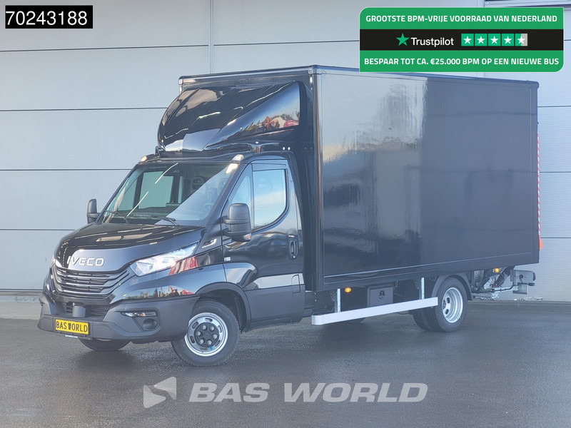 Iveco Daily 35C18 Automaat Dhollandia 1000kg Laadklep ACC Navi Airco Zijdeur Bakwagen Meubelbak Koffer Airco - Box van: picture 1 Iveco Daily 35C18 Automaat Dhollandia 1000kg Laadklep ACC Navi Airco Zijdeur Bakwagen Meubelbak Koffer Airco - Box van: picture 1