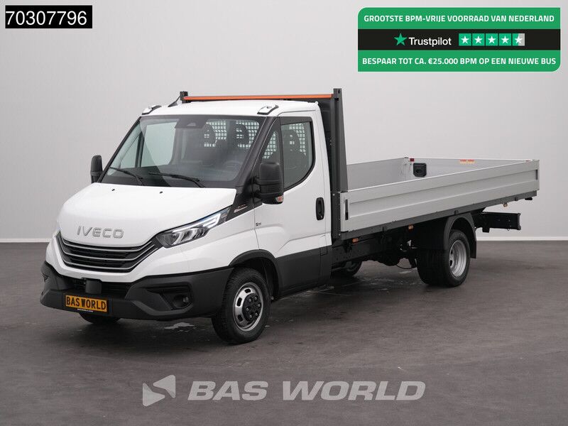 Iveco Daily 35C21 3.0L Automatic Open Box 210HP Dual Tyres ACC LED Camera CarPlay 3,5t Towing Capacity Sitheating Euro6 Pickup Airco - Flatbed van: picture 1 Iveco Daily 35C21 3.0L Automatic Open Box 210HP Dual Tyres ACC LED Camera CarPlay 3,5t Towing Capacity Sitheating Euro6 Pickup Airco - Flatbed van: picture 1