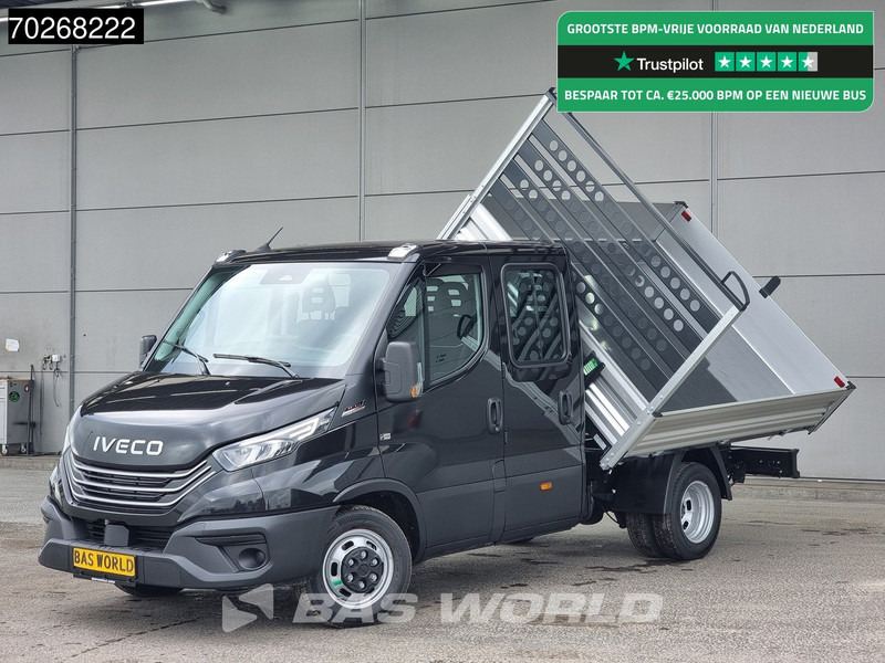 Iveco Daily 35C21 3 zijdige Kipper Dubbel Cabine 210PK 3.0L Dubbellucht Airco Cruise LED Camera Tipper 2m3 Airco - Tipper van: picture 1 Iveco Daily 35C21 3 zijdige Kipper Dubbel Cabine 210PK 3.0L Dubbellucht Airco Cruise LED Camera Tipper 2m3 Airco - Tipper van: picture 1