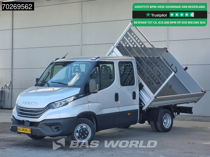 Iveco Daily 35C21 3 zijdige Kipper Dubbel Cabine 210PK 3.0L Dubbellucht Airco Cruise LED Camera Tipper Benne Kieper 2m3 Airco Dubbel cabine - Tipper van: picture 1 Iveco Daily 35C21 3 zijdige Kipper Dubbel Cabine 210PK 3.0L Dubbellucht Airco Cruise LED Camera Tipper Benne Kieper 2m3 Airco Dubbel cabine - Tipper van: picture 1