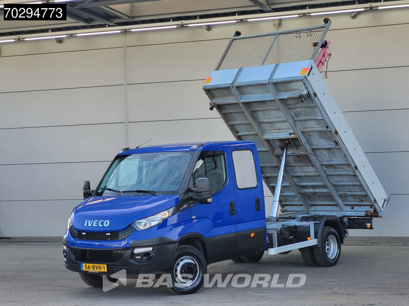Iveco Daily 70C17 Drie-Zijdige 3.0L Kipper 7-tons Kraan Dubbellucht 170PK 3,5t Trekhaak Airco Tipper Benne Kieper Kraanwagen Crane Kranwagen - Tipper van: picture 3 Iveco Daily 70C17 Drie-Zijdige 3.0L Kipper 7-tons Kraan Dubbellucht 170PK 3,5t Trekhaak Airco Tipper Benne Kieper Kraanwagen Crane Kranwagen - Tipper van: picture 3
