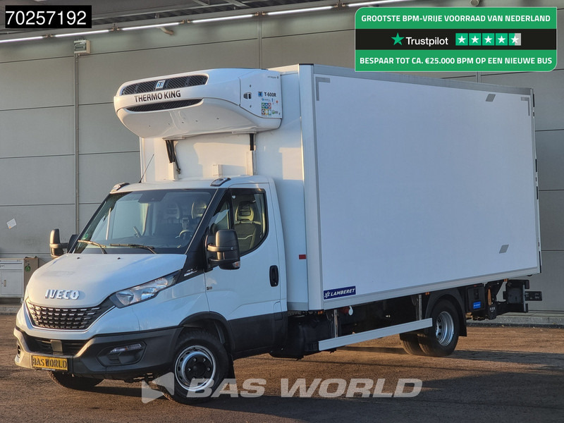Refrigerated van Iveco Daily 72C21 3.0L Koelwagen Laadklep Thermo King T-600R 380V Luchtvering Koelwagen Airco Cruise Camera Koeler Koel Kühlwagen 28m3 Airco: picture 1