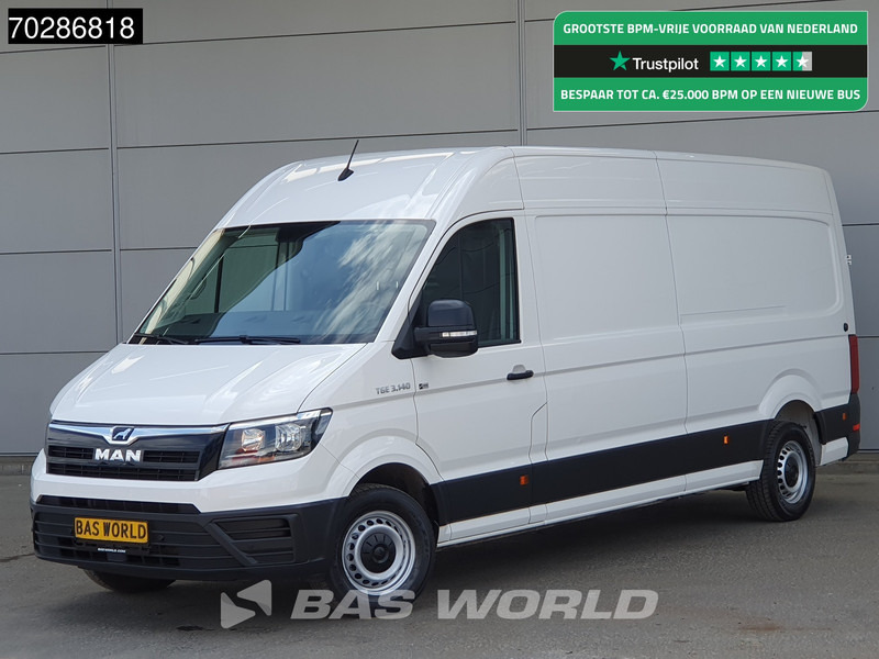 Panel van MAN TGE 3.140 Automaat L4H3 Airco Camera Parkeersensoren L3H2 15m3 Airco: picture 1