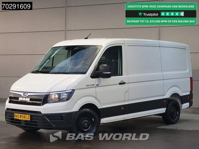 MAN TGE 3.140 L3H2 Trekhaak Airco Cruise Camera Euro6 CarPlay L2H1 Laag Dak 11m3 Airco Trekhaak Cruise control - Panel van: picture 1 MAN TGE 3.140 L3H2 Trekhaak Airco Cruise Camera Euro6 CarPlay L2H1 Laag Dak 11m3 Airco Trekhaak Cruise control - Panel van: picture 1
