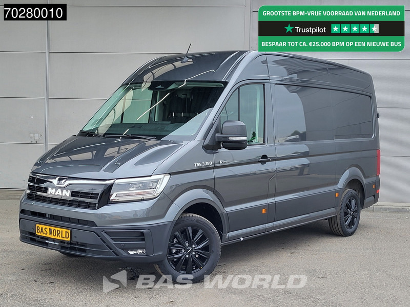 MAN TGE 3.180 4x4 Automaat L3H3 LED ACC Navi Airco Cruise Camera Parkeersensoren L2H2 Allrad 4WD 12m3 Airco - Panel van: picture 1 MAN TGE 3.180 4x4 Automaat L3H3 LED ACC Navi Airco Cruise Camera Parkeersensoren L2H2 Allrad 4WD 12m3 Airco - Panel van: picture 1