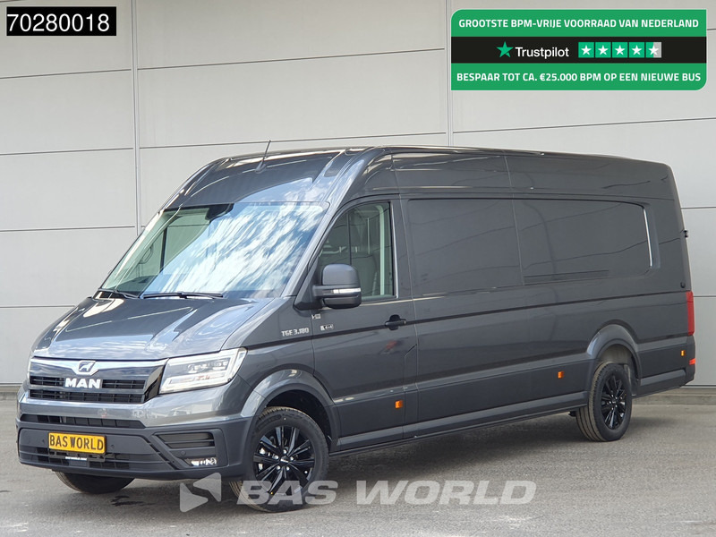 MAN TGE 3.180 4x4 Automaat L5H3 LED ACC Navi Airco Camera Parkeersensoren Euro6 L5 Allrad 4WD 17m3 Airco - Panel van: picture 1 MAN TGE 3.180 4x4 Automaat L5H3 LED ACC Navi Airco Camera Parkeersensoren Euro6 L5 Allrad 4WD 17m3 Airco - Panel van: picture 1