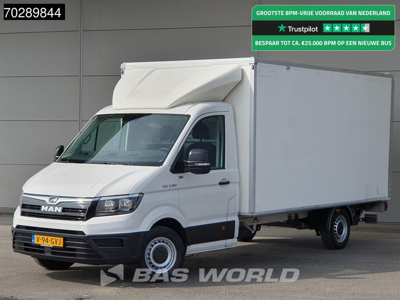 MAN TGE 3.180 D'Hollandia Laadklep Bakwagen Airco Cruise Lat om Lat Euro6 Meubelbak Koffer 19m3 Airco Cruise control - Box van: picture 1 MAN TGE 3.180 D'Hollandia Laadklep Bakwagen Airco Cruise Lat om Lat Euro6 Meubelbak Koffer 19m3 Airco Cruise control - Box van: picture 1