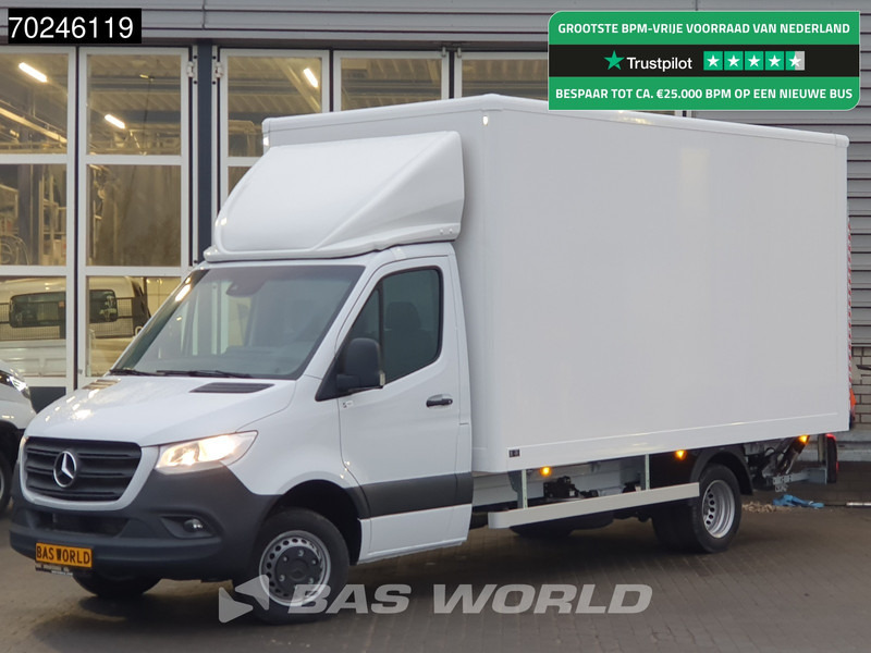 Mercedes-Benz Sprinter 515 CDI Automaat 1000kg Laadklep Dubbellucht Bakwagen MBUX Airco Cruise MBUX Koffer Meubelbak 21m3 Airco Cruise control - Box van: picture 1 Mercedes-Benz Sprinter 515 CDI Automaat 1000kg Laadklep Dubbellucht Bakwagen MBUX Airco Cruise MBUX Koffer Meubelbak 21m3 Airco Cruise control - Box van: picture 1