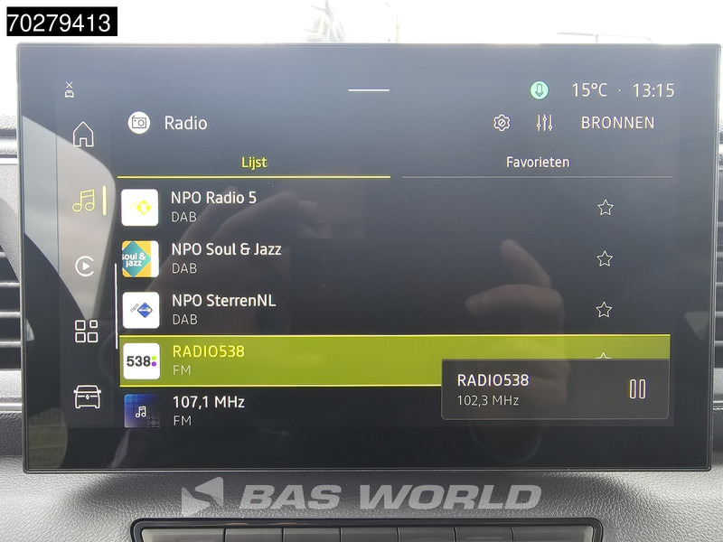 New Panel van Renault Master 130pk 2025 model L3H2 Imperiaal Sidebars LED CarPlay Cruise Airco Camera L3 12m3 Airco Cruise control: picture 14