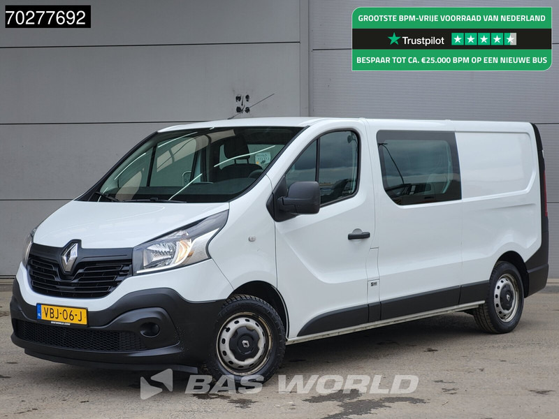 Renault Trafic 125PK Dubbel Cabine Airco Cruise Euro6 Trekhaak Parkeersensoren L2 DC Doka Mixto 6m3 Airco Dubbel cabine Trekhaak Cruise control - Small van: picture 1 Renault Trafic 125PK Dubbel Cabine Airco Cruise Euro6 Trekhaak Parkeersensoren L2 DC Doka Mixto 6m3 Airco Dubbel cabine Trekhaak Cruise control - Small van: picture 1