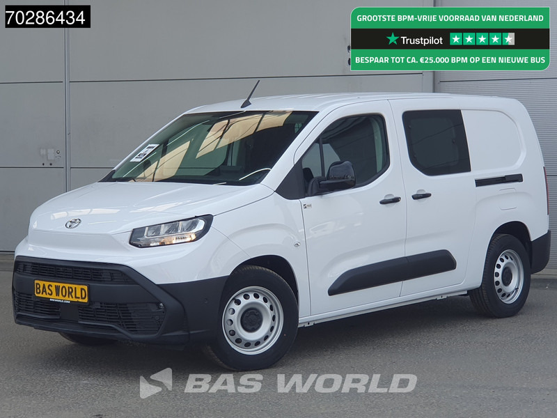 Toyota ProAce City Active 136pk Elektrisch 50kWh Long 2x Schuifdeur WLTP 275km LED Airco CarPlay Camera Parkeersensoren 3m3 Airco Cruise control - Small van, Electric van: picture 1 Toyota ProAce City Active 136pk Elektrisch 50kWh Long 2x Schuifdeur WLTP 275km LED Airco CarPlay Camera Parkeersensoren 3m3 Airco Cruise control - Small van, Electric van: picture 1