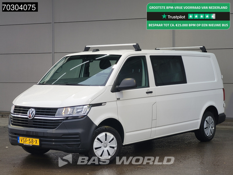 Volkswagen Transporter 110PK Dubbel Cabine L2H1 Trekhaak Airco Cruise Imperiaal APK 10-2026 Euro6 L2 Airco Trekhaak Cruise control - Small van: picture 1 Volkswagen Transporter 110PK Dubbel Cabine L2H1 Trekhaak Airco Cruise Imperiaal APK 10-2026 Euro6 L2 Airco Trekhaak Cruise control - Small van: picture 1