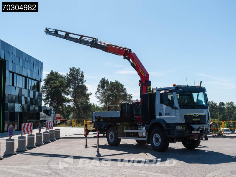 MAN TGM 18.320 4X4 NEW 4x4 Palfinger PK 27002-SH D Crane manbasket Steelsuspension - Dropside/ Flatbed truck, Crane truck: picture 5 MAN TGM 18.320 4X4 NEW 4x4 Palfinger PK 27002-SH D Crane manbasket Steelsuspension - Dropside/ Flatbed truck, Crane truck: picture 5