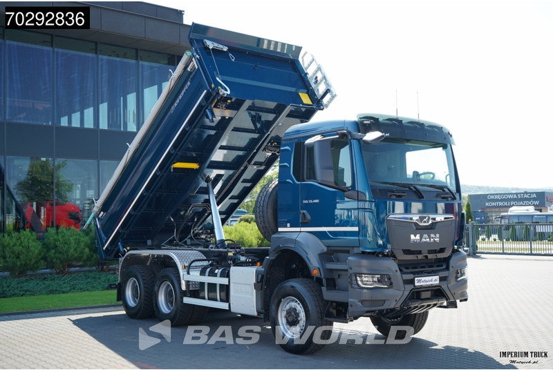 MAN TGS 33.480 TGS 6X6 11m3 KH-3-Way Kipper 6x6 Steel Suspension Automatic Big-Axle Euro 6 - Tipper: picture 3 MAN TGS 33.480 TGS 6X6 11m3 KH-3-Way Kipper 6x6 Steel Suspension Automatic Big-Axle Euro 6 - Tipper: picture 3