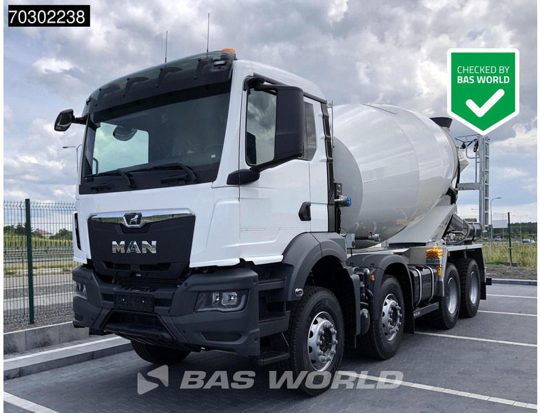 MAN TGS 41.400 8X4 10m3 FML mixer Steelsuspension Manual Airco EURO 2 - Concrete mixer truck: picture 1 MAN TGS 41.400 8X4 10m3 FML mixer Steelsuspension Manual Airco EURO 2 - Concrete mixer truck: picture 1