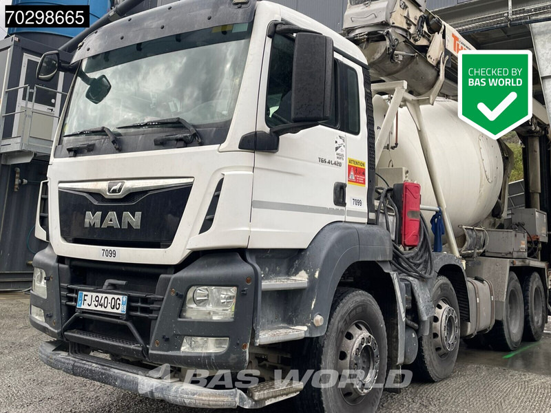 MAN TGS TGS 8X4 8m3 Putzmeister Mixer Big-Axle Steelsuspension Euro 6 - Concrete mixer truck: picture 1 MAN TGS TGS 8X4 8m3 Putzmeister Mixer Big-Axle Steelsuspension Euro 6 - Concrete mixer truck: picture 1