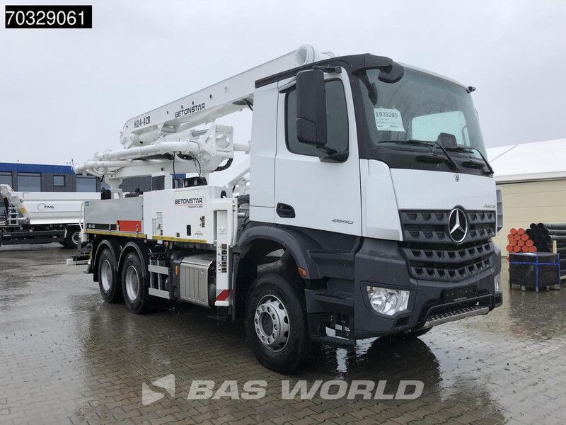 Mercedes-Benz Arocs 2840 Arocs 6X4 - Concrete pump truck: picture 3 Mercedes-Benz Arocs 2840 Arocs 6X4 - Concrete pump truck: picture 3