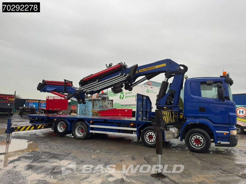 Scania R420 8X2 - Dropside/ Flatbed truck, Crane truck: picture 3 Scania R420 8X2 - Dropside/ Flatbed truck, Crane truck: picture 3