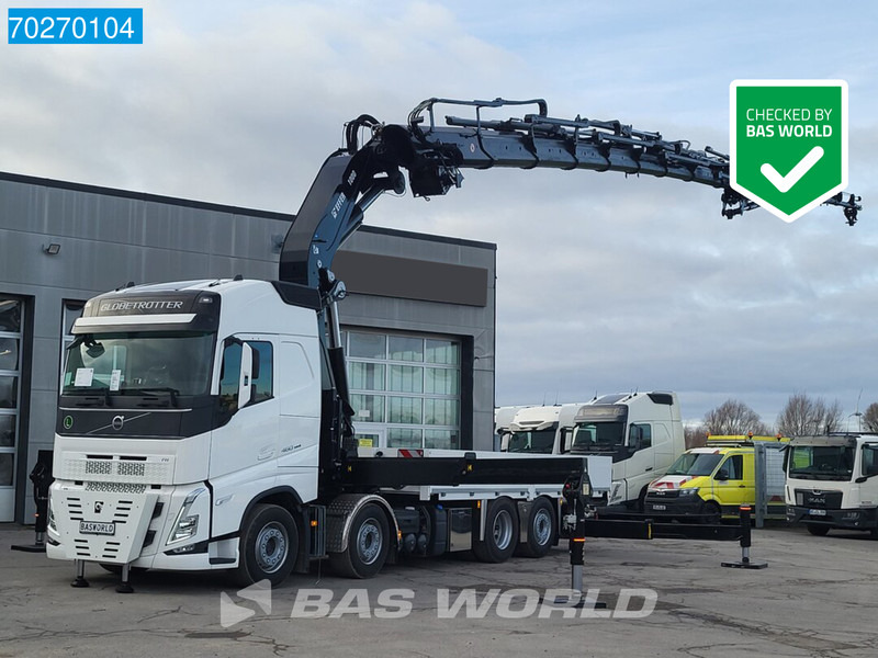 Volvo FH 460 8X2 Effer 1000 9S + 6S Kran + Fly-Jib Liftachse VEB+ Euro 6 - Dropside/ Flatbed truck, Crane truck: picture 1 Volvo FH 460 8X2 Effer 1000 9S + 6S Kran + Fly-Jib Liftachse VEB+ Euro 6 - Dropside/ Flatbed truck, Crane truck: picture 1