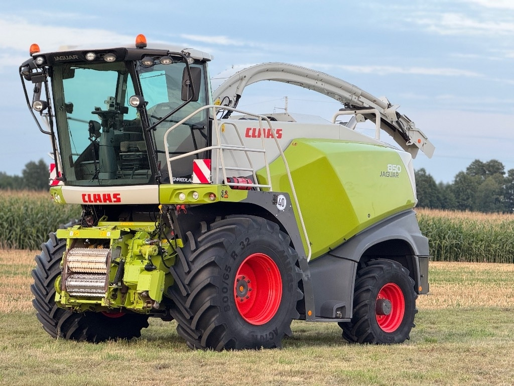 Claas Jaguar 850 Allrad + Kemper 360 PLUS - Forage harvester: picture 1 Claas Jaguar 850 Allrad + Kemper 360 PLUS - Forage harvester: picture 1