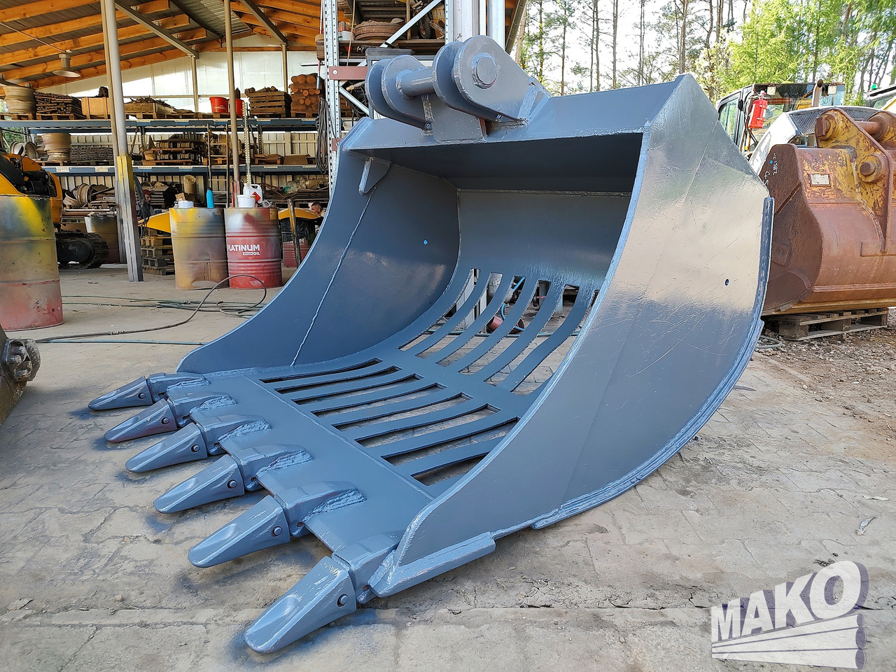 Łyżka 170cm przesiewna do koparki Volvo S2 B27 NTP20 - Attachment for Construction machinery: picture 1 Łyżka 170cm przesiewna do koparki Volvo S2 B27 NTP20 - Attachment for Construction machinery: picture 1