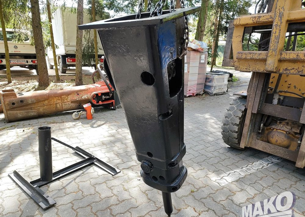 Młot hydrauliczny Rammer S23 275kg do koparki - Attachment for Construction machinery: picture 3 Młot hydrauliczny Rammer S23 275kg do koparki - Attachment for Construction machinery: picture 3
