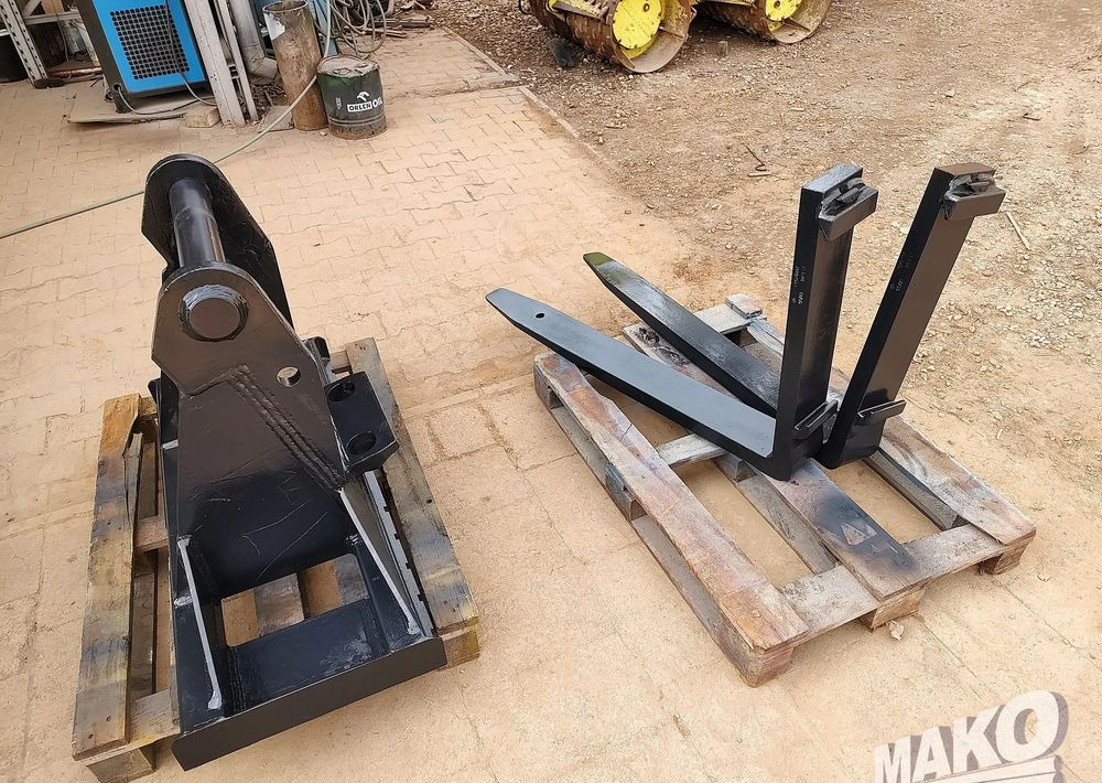 Widły do koparki Lehnhoff MS21 MS25 - Attachment for Construction machinery: picture 2 Widły do koparki Lehnhoff MS21 MS25 - Attachment for Construction machinery: picture 2