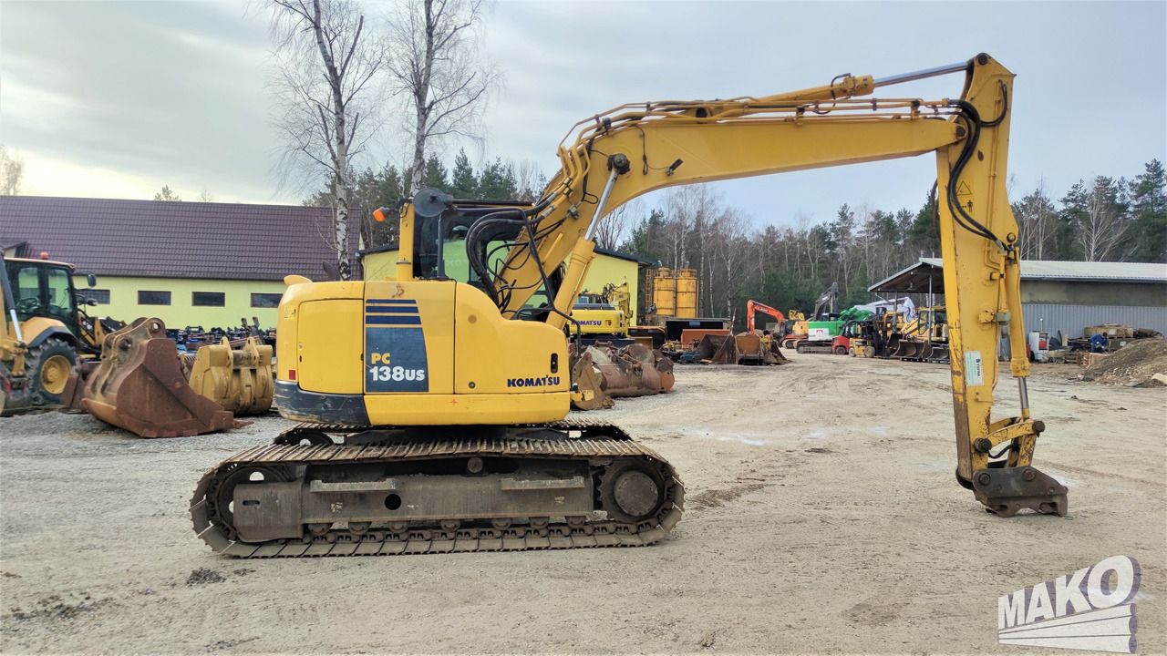 KOMATSU PC138US-8 - Crawler excavator: picture 5 KOMATSU PC138US-8 - Crawler excavator: picture 5