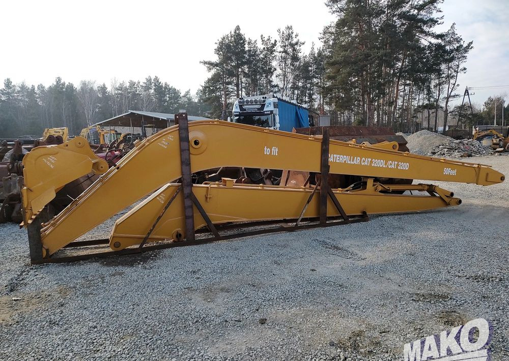 New Boom for Construction machinery NOWE Ramię 50ft (15,5m) long reach do koparki Caterpillar 320 D DL: picture 1