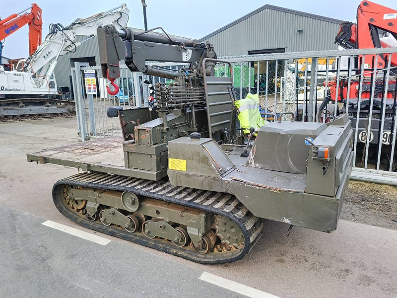 Dumper Yanmar C 30 R rups tracked dumper + crane 980 kg winch: picture 12