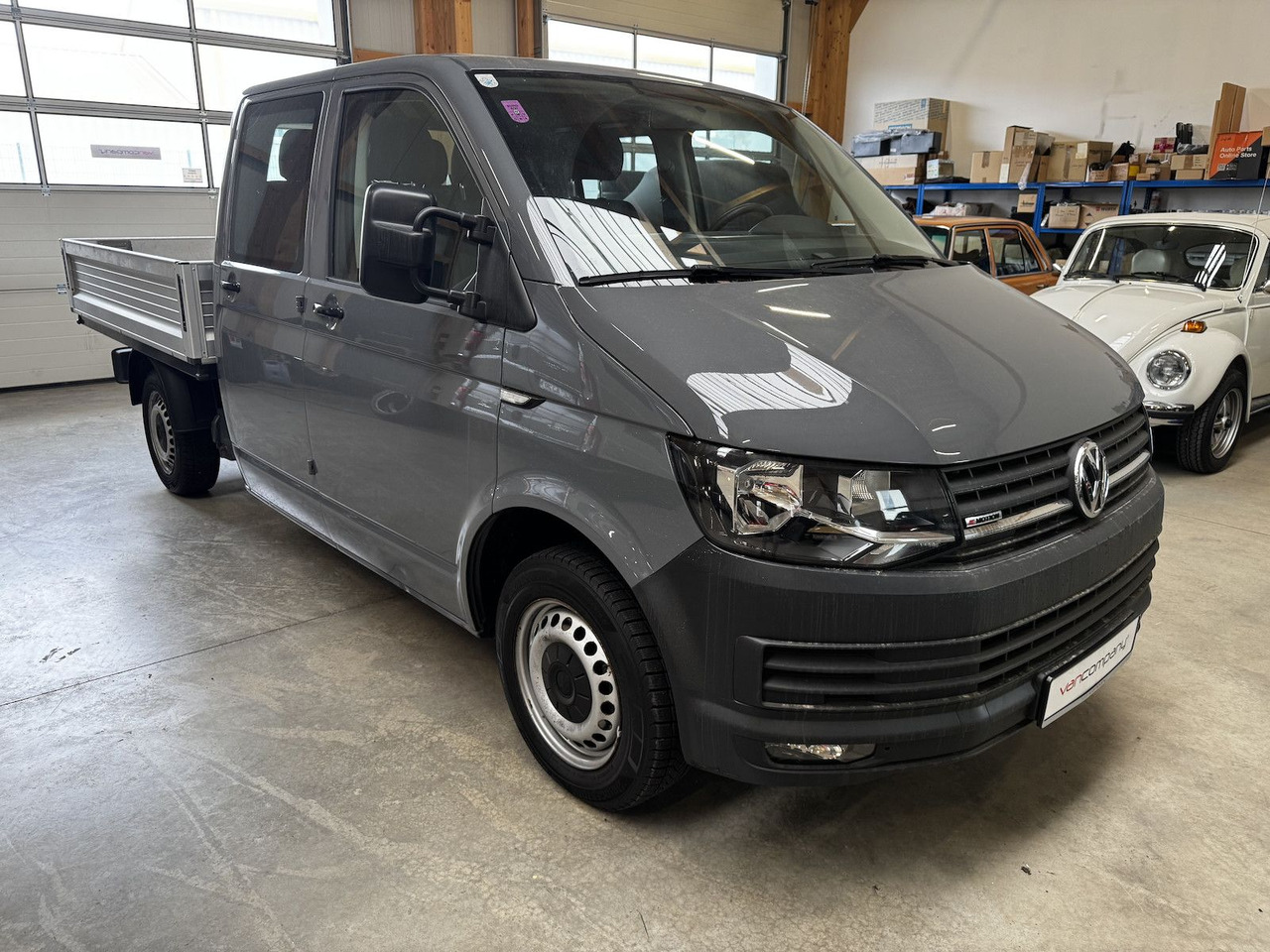 Volkswagen T6 2.0 TDI Doka Pritsche 4Motion 4x4 1. Hand! - Flatbed van, Combi van: picture 1 Volkswagen T6 2.0 TDI Doka Pritsche 4Motion 4x4 1. Hand! - Flatbed van, Combi van: picture 1