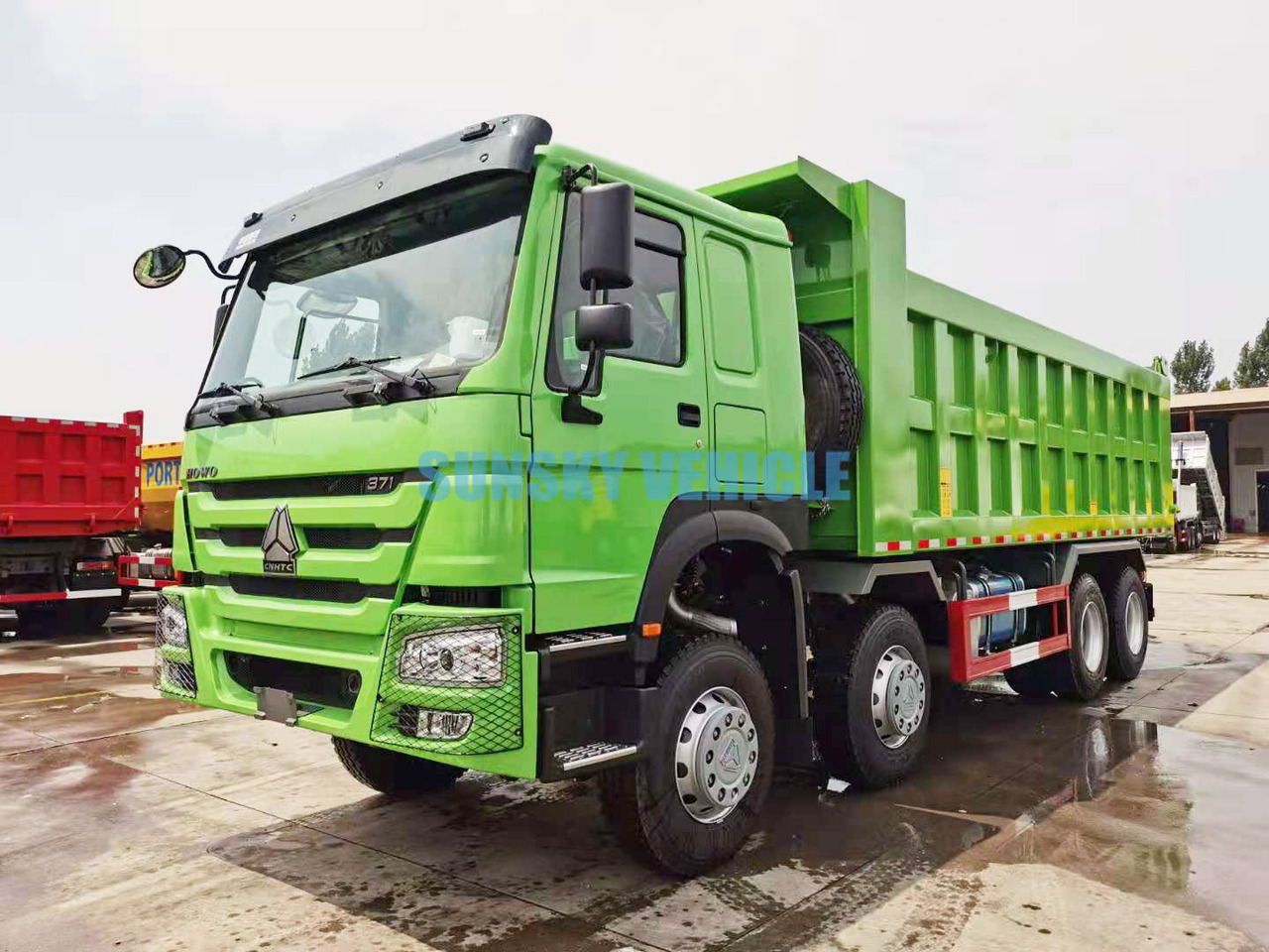 New Tipper for transportation of bulk materials HOHAN Brand New 8X4 400HP Dump Truck: picture 10 New Tipper for transportation of bulk materials HOHAN Brand New 8X4 400HP Dump Truck: picture 10