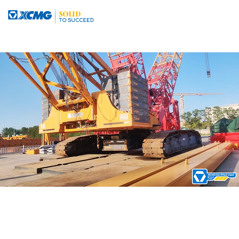 XCMG 500 tons 2016 XGC500 used lift machine crane with crawler for sale - Crawler crane: picture 1 XCMG 500 tons 2016 XGC500 used lift machine crane with crawler for sale - Crawler crane: picture 1