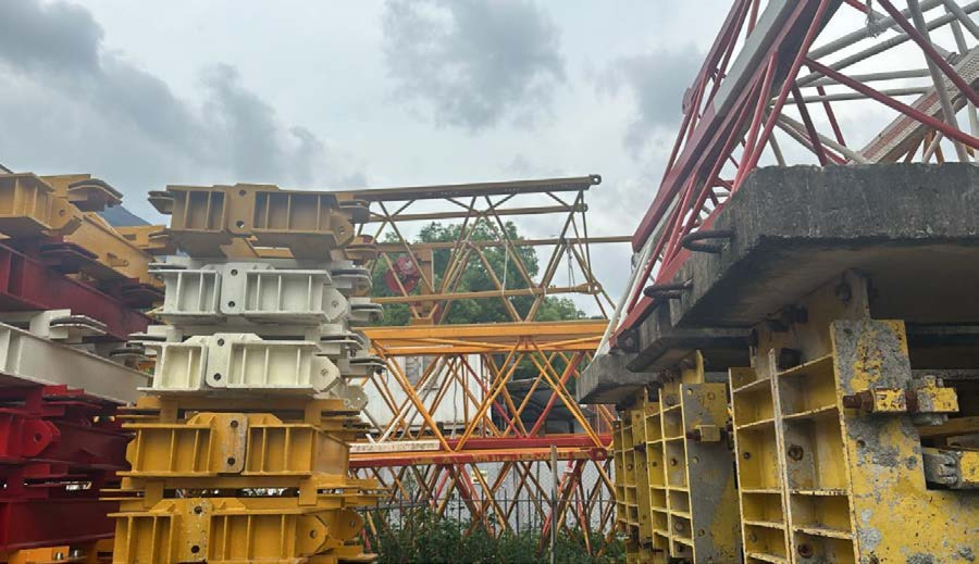 XCMG Official 20 Ton Construction Tower Crane XL6025-20 Used Liffing Jib Tower Crane For Sale - Tower crane: picture 5 XCMG Official 20 Ton Construction Tower Crane XL6025-20 Used Liffing Jib Tower Crane For Sale - Tower crane: picture 5