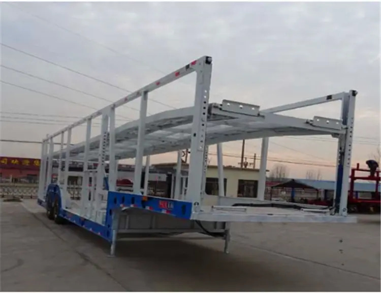 Autotransporter semi-trailer XCMG Official Manufacturer 3 Axles Car Transport Carrier Semi-Trailer for Sale: picture 6